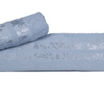 Полотенце для ванной Hobby Home Collection VERSAL хлопковая махра голубой 100х150, фото, фотография