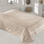 Махровая простынь-одеяло-покрывало Pupilla EFSUN махра бамбук кофейный 200х220, фото, фотография