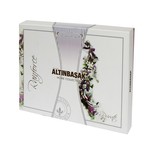 Постельное белье Altinbasak ALEDA хлопковый ранфорс бирюзовый 1,5 спальный, фото, фотография