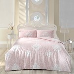 Постельное белье Altinbasak SNAZZY ранфорс хлопок розовый 1,5 спальный, фото, фотография