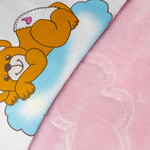 Постельное белье для новорожденных с покрывалом Hobby Home Collection BAMBAM хлопковый поплин розовый, фото, фотография