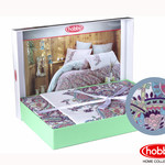 Постельное белье Hobby Home Collection GIULIA хлопковый поплин лиловый евро, фото, фотография
