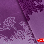 Постельное белье Hobby FILOMENA сатин хлопок фиолетовый евро, фото, фотография