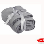 Набор полотенец для ванной 50х90, 70х140 Hobby Home Collection NISA хлопковая махра светло-серый, фото, фотография