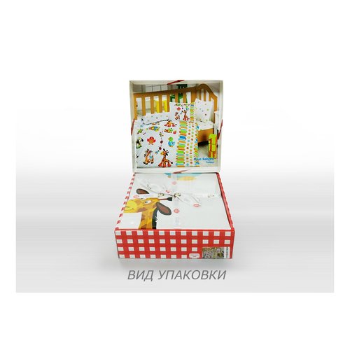 Постельное белье в кроватку Cotton Box BABY LINE YUMI ранфорс хлопок коричневый, фото, фотография