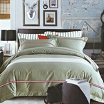 Постельное белье Karna DELUX LAKE сатин хлопок 1,5 спальный, фото, фотография