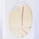Набор для сауны женский Karna DELBIN бамбуковая махра пудра, фото, фотография