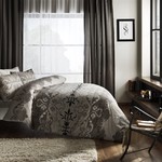 Постельное белье TAC RANFORCE ELENOR хлопковый ранфорс коричневый 1,5 спальный, фото, фотография