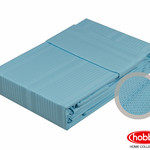 Постельное белье Hobby Home Collection STRIPE хлопковый жаккард голубой 1,5 спальный, фото, фотография