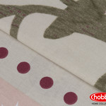 Постельное белье Hobby Home Collection LUDOVICA хлопковый поплин бордовый семейный, фото, фотография