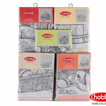 Набор кухонных полотенец Hobby Home Collection PRINT хлопок summer, персиковый 50х70 2 шт., фото, фотография
