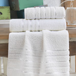 Полотенце для ванной Karna JASMIN хлопковая махра кремовый 70х140, фото, фотография