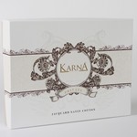 Постельное белье Karna SEVILLA бамбуковый сатин-жаккард кремовый, фото, фотография
