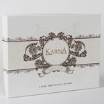 Постельное белье Karna SEVILLA бамбуковый сатин-жаккард пудра, фото, фотография