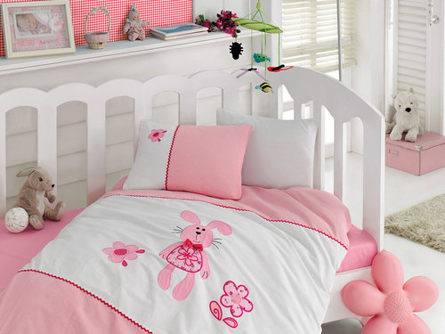 Детское постельное белье в кроватку Cotton Box 1007-11 хлопковый ранфорс, фото, фотография