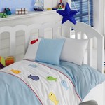 Детское постельное белье в кроватку Cotton Box 1007-02 хлопковый ранфорс, фото, фотография