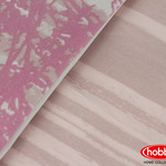 Постельное белье Hobby Home Collection ELSA хлопковый поплин розовый евро, фото, фотография
