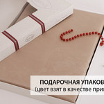 Скатерть круглая Karna ROZY жаккард капучино D=160, фото, фотография