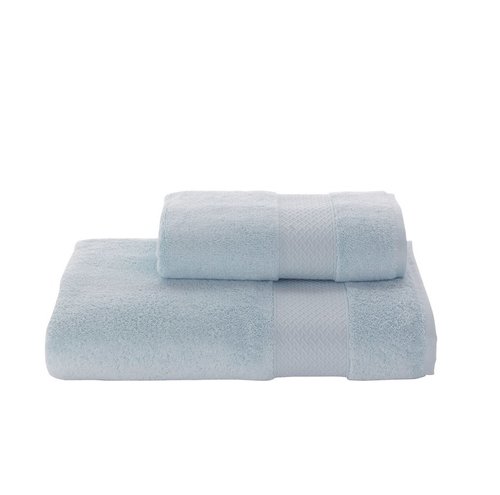 Полотенце для ванной Soft Cotton ELEGANCE хлопковая махра бирюзовый 85х150, фото, фотография