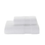 Полотенце для ванной Soft Cotton ELEGANCE хлопковая махра белый 85х150, фото, фотография