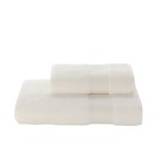 Полотенце для ванной Soft Cotton ELEGANCE хлопковая махра экрю 85х150, фото, фотография