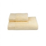 Полотенце для ванной Soft Cotton VERA хлопковая махра жёлтый 75х150, фото, фотография