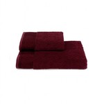 Полотенце для ванной Soft Cotton VERA хлопковая махра бордовый 75х150, фото, фотография