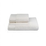 Полотенце для ванной Soft Cotton VERA хлопковая махра кремовый 75х150, фото, фотография