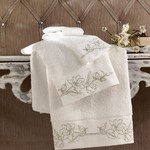 Полотенце для ванной Soft Cotton VIOLA хлопковая махра золотой 85х150, фото, фотография
