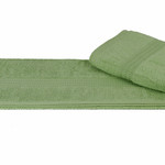 Полотенце для ванной Hobby Home Collection RAINBOW хлопковая махра зелёный 50х90, фото, фотография