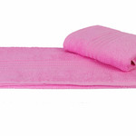 Полотенце для ванной Hobby Home Collection RAINBOW хлопковая махра розовый 50х90, фото, фотография