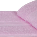Полотенце для ванной Hobby Home Collection RAINBOW хлопковая махра светло-розовый 50х90, фото, фотография