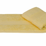 Полотенце для ванной Hobby Home Collection RAINBOW хлопковая махра светло-жёлтый 70х140, фото, фотография