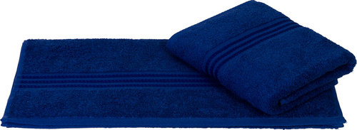 Полотенце для ванной Hobby Home Collection RAINBOW хлопковая махра синий 50х90, фото, фотография