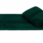 Полотенце для ванной Hobby Home Collection RAINBOW хлопковая махра тёмно-зелёный 70х140, фото, фотография