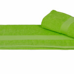 Полотенце для ванной Hobby Home Collection BERIL хлопковая махра зелёный 50х90, фото, фотография