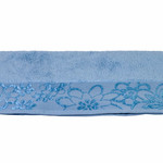 Полотенце для ванной Hobby Home Collection DORA хлопковая махра светло-голубой 100х150, фото, фотография