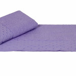 Полотенце для ванной Hobby Home Collection GOFRE хлопковая махра лиловый 50х90, фото, фотография