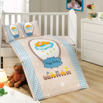 Детское постельное белье Hobby Home Collection BAMBAM хлопковый поплин синий, фото, фотография