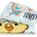 Набор в детскую кроватку Hobby Home Collection LOVELY хлопковый поплин минт, фото, фотография