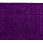 Коврик для ванной Hobby Home Collection HAYAL хлопковая махра фиолетовый 50х70, фото, фотография