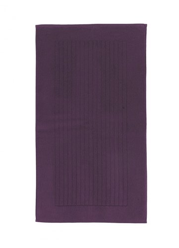 Коврик Soft Cotton LOFT хлопковая махра фиолетовый 50х90, фото, фотография