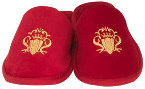 Тапочки мужские Soft Cotton SNOB красные 42-22, фото, фотография