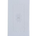 Коврик Soft Cotton MELODY хлопковая махра белый 50х90, фото, фотография