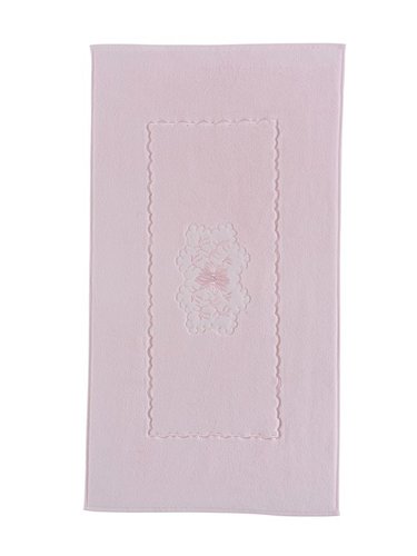 Коврик Soft Cotton MELODY хлопковая махра розовый 50х90, фото, фотография