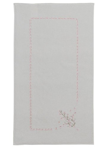 Коврик Soft Cotton HAYAL хлопковая махра кремовый 50х90, фото, фотография