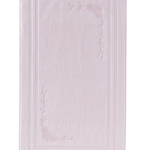 Коврик Soft Cotton MELIS хлопковая махра розовый 50х90