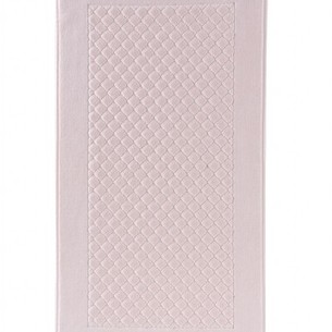 Коврик Soft Cotton YILDIZ хлопковая махра розовый 50х90
