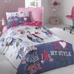 Детское постельное белье Cotton Box GIRLS & BOYS FASHION GIRLS хлопковый ранфорс фуксия 1,5 спальный, фото, фотография