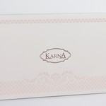 Покрывало Karna AFRODIT жаккард капучино 260х260, фото, фотография